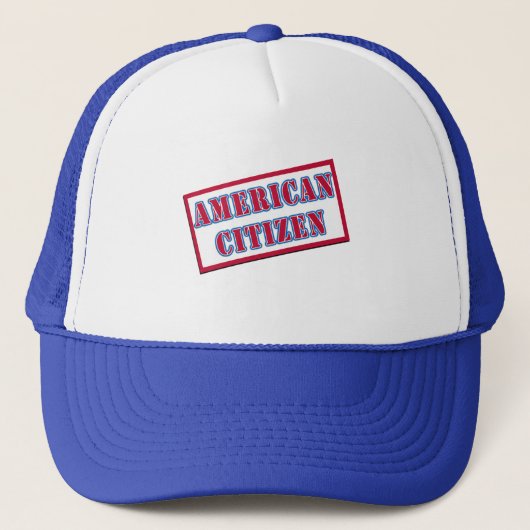 Amerikaanse staatsburger trucker pet (Voorkant)