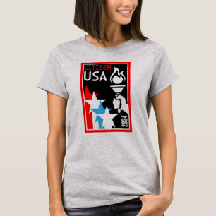 Amerikaanse staatsburgerschap geschenken t-shirt