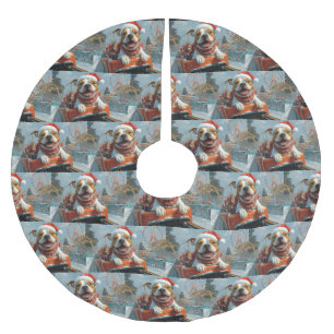 Amerikaanse Staffordshire Dog Kerstmis Kerstboom Rok