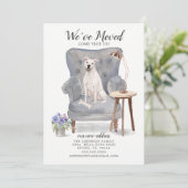 Amerikaanse Staffordshire doodaarster Moving Annou Aankondiging (Staand voorkant)