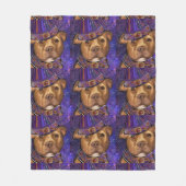 AMERIKAANSE STAFFORDSHIRE FLEECE DEKEN (Voorkant)