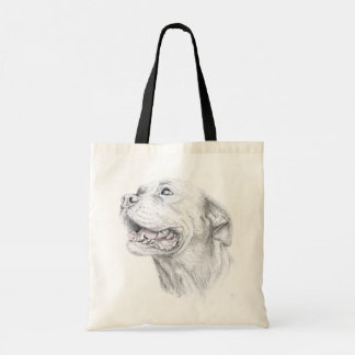 Amerikaanse Staffordshire Lab Boxer Art Tote Bag v
