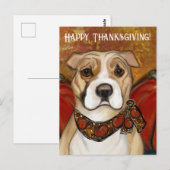 AMERIKAANSE STAFFORDSHIRE TERRIE BRIEFKAART (Voorkant / Achterkant)