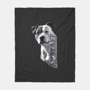 Amerikaanse Staffordshire Terrier - Amstaff Fleece Deken