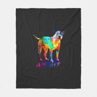 Amerikaanse Staffordshire Terrier - Amstaff Fleece Deken