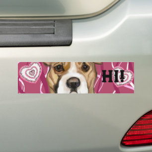 AMERIKAANSE STAFFORDSHIRE TERRIËR BUMPERSTICKER