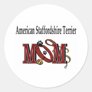 Amerikaanse Staffordshire Terrier Moeder Sticker