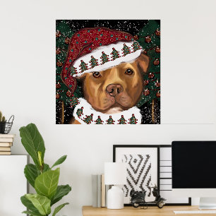 Amerikaanse Staffordshire Terrier  Poster