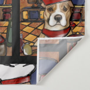 AMERIKAANSE STAFFORDSHIRE TERRIËR WANDKLEED