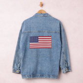 Amerikaanse Star-Spangled Banner Denim Jacket (Hangar)