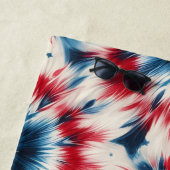 Amerikaanse ster strandlaken (In situ)