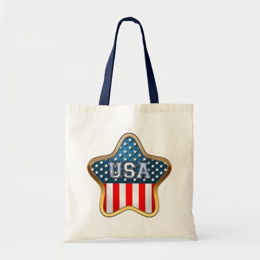 Amerikaanse ster tote bag (Voorkant)