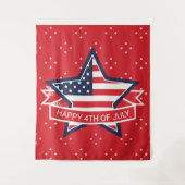 Amerikaanse ster wandkleed (Voorkant)