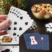 Amerikaanse sterren speelkaarten (Insitu)