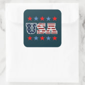 Amerikaanse Sticker (Tas)