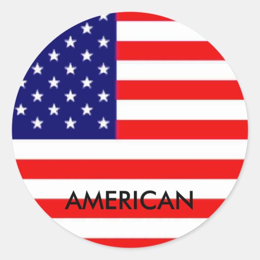 Amerikaanse Sticker (Voorkant)