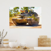 AMERIKAANSE STRIJDTANK - M1 ABRAMS POSTER (Keuken)