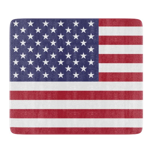 Amerikaanse strips snijplank (Voorkant)