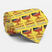Amerikaanse Stropdas voor Chinese wortels (Opgerold)