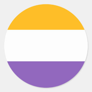 Amerikaanse Suffrage Vlag Vrouwenstemrecht Ronde Sticker