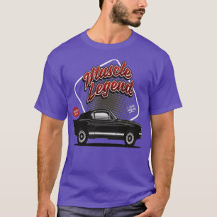 Amerikaanse Super Musculair auto 7 T-shirt