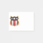Amerikaanse superheld Logo Post-it® Notes (Voorkant)