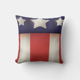 Amerikaanse superheldenlogo kussen