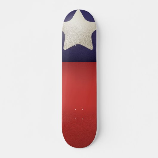 Amerikaanse superheldenlogo skateboard (Voorkant)