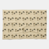 Amerikaanse Swift Audubon (Chimney), vogels van Am Theedoek (Horizontaal)