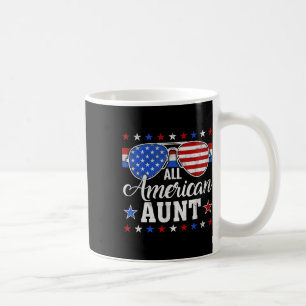 Amerikaanse Tante Matching Family 4 juli Verenigde Koffiemok