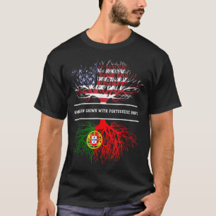 Amerikaanse teelt met Portugese wortels Portugal T T-shirt