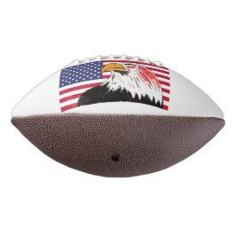 Amerikaanse tekening van een adelaar american football