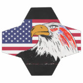 Amerikaanse tekening van een adelaar voetbal (Enkel)