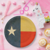 Amerikaanse Texas Papieren Bordje (Feest)