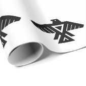 Amerikaanse Thunderbird Totem Cadeaupapier (Rol Hoek)