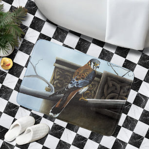 Amerikaanse Torenvalk Valken Keltische Knoopwerk N Badmat