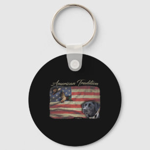 Amerikaanse Tradition Waterfowl Duck Hunting Dog B Sleutelhanger