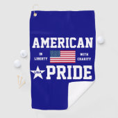 Amerikaanse trots golfhanddoek (Insitu)