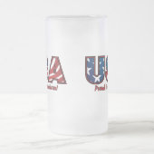 Amerikaanse trots matglas bierpul (Center)