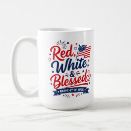 Amerikaanse trots onafhankelijkheidsdag cadeau koffiemok