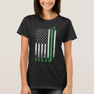 Amerikaanse trots USA-vlag dierenrechten activist T-shirt