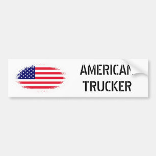 AMERIKAANSE TRUCKER BUMPERSTICKER