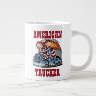 Amerikaanse Trucker Reuzen Koffiemok Extra Grote Beker