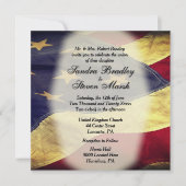  Amerikaanse uitnodigingen over het huwelijk met v (Voorkant)