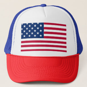 Amerikaanse USA Vlag Trots Ontwerp Trucker Pet
