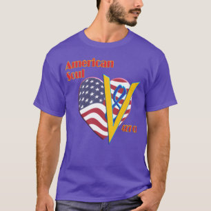 amerikaanse v8 auto nascar klassieke auto amerikaa t-shirt