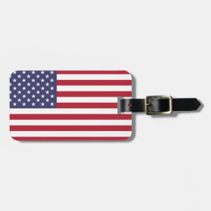 Amerikaanse Verenigde Staten USA Vlag Bagagelabel