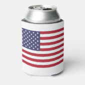 Amerikaanse Verenigde Staten Vlag Koelbox Blikjeskoeler (Blikje Achterkant)