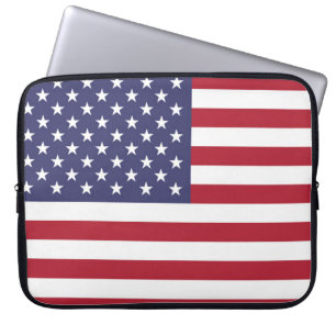 Amerikaanse Verenigde Staten Vlag USA Laptop Sleeve