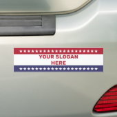 Amerikaanse verkiezingen 2024 | Aangepaste slogan  Bumpersticker (Op auto)